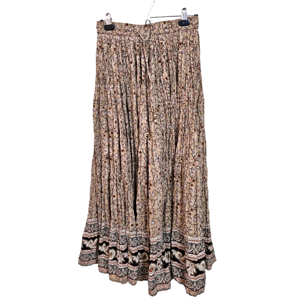 White Stag boho skirt with front tie at waist size medium